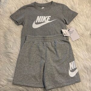 Nike Heather Gray Kids  Set